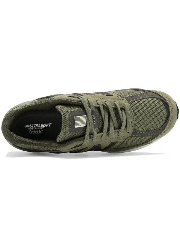 Кроссовки 990v5 сделано в США New Balance — изображение 3 из 4, зеленый/зеленый