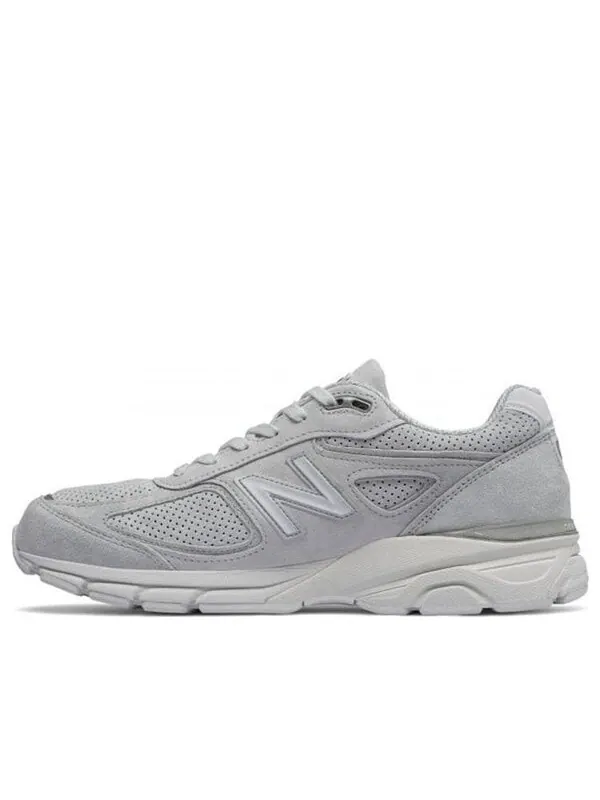 Кроссовки 990v4 сделано в США New Balance — изображение 1 из 4, серый/белый