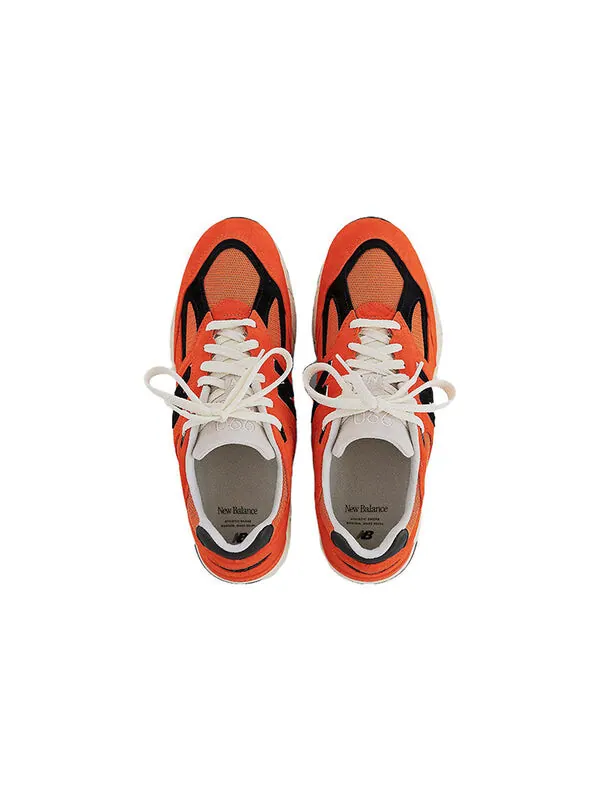 Кроссовки teddy santis x 990v2 сделано в сша New Balance — изображение 4 из 4, оранжевый/черный
