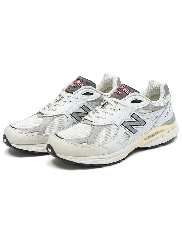 Кроссовки teddy santis x 990v3 сделано в сша New Balance — изображение 3 из 4, белый