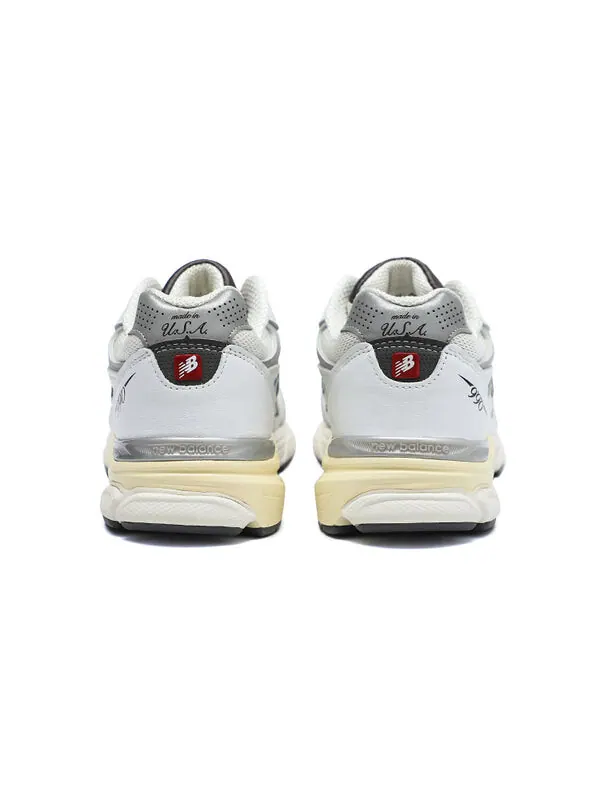 Кроссовки teddy santis x 990v3 сделано в сша New Balance — изображение 4 из 4, белый