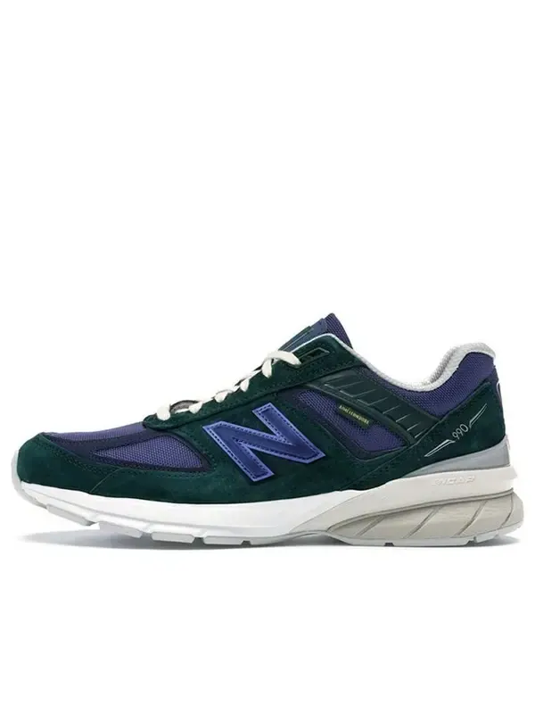 Кроссовки x aime leon dore 990v5 сделано в сша New Balance — изображение 1 из 4, синий/зеленый