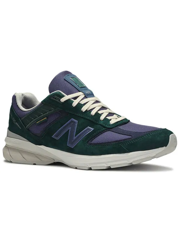 Кроссовки x aime leon dore 990v5 сделано в сша New Balance — изображение 2 из 4, синий/зеленый