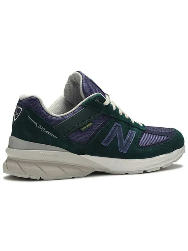 Кроссовки x aime leon dore 990v5 сделано в сша New Balance — изображение 4 из 4, синий/зеленый