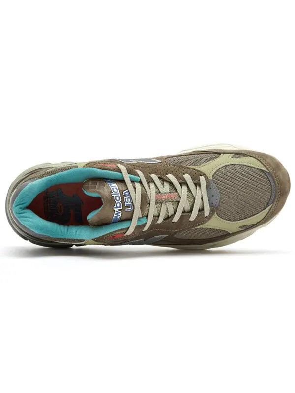 Кроссовки x bodega 990v3 сделано в сша New Balance — изображение 3 из 4, коричневый