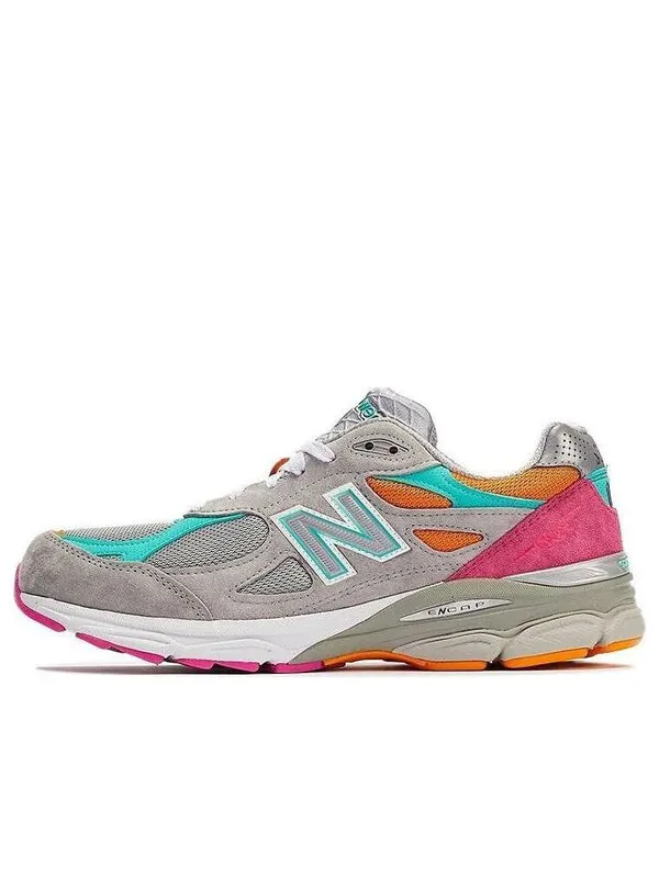 Кроссовки dtlr x 990v3 сделано в сша New Balance — изображение 1 из 4, серый/розовый