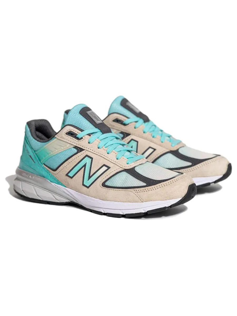 Кроссовки New Balance YCMC x 990v5 Made in USA 'Big Checks and No Stress' — изображение 2 из 2, бирюзовый