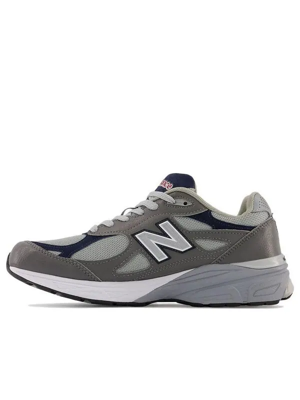 Кроссовки 990v3 сделано в США New Balance — изображение 2 из 4, серый/темный синий