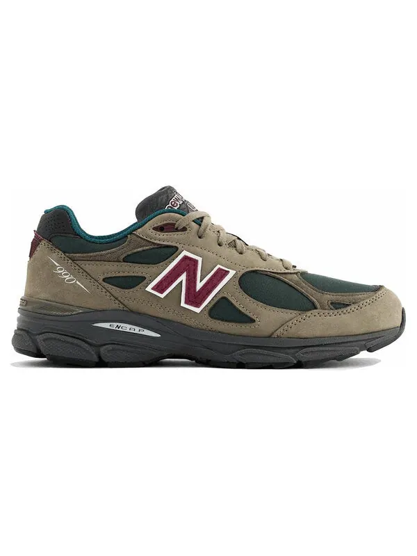 Кроссовки 990v3 x teddy santis сделано в сша New Balance — изображение 2 из 4, коричневый/зеленый