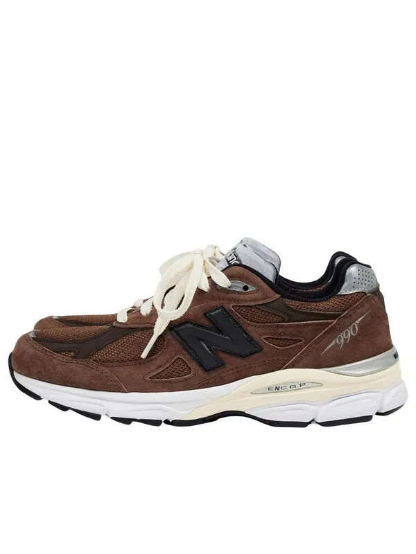 Кроссовки x jjjjound 990v3 сделано в сша New Balance — изображение 1 из 4, коричневый/коричневый