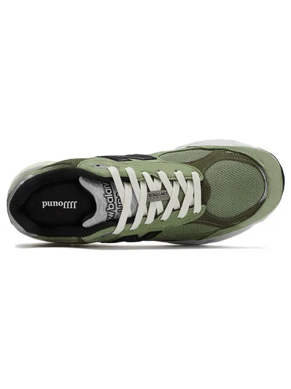 Кроссовки x jjjjound 990v3 made in usa 'olive' New Balance — изображение 4 из 4, зеленый
