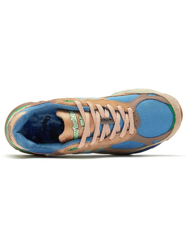 Кроссовки x joe freshgoods 990v3 сделано в сша New Balance — изображение 3 из 4, коричневый/синий/зеленый
