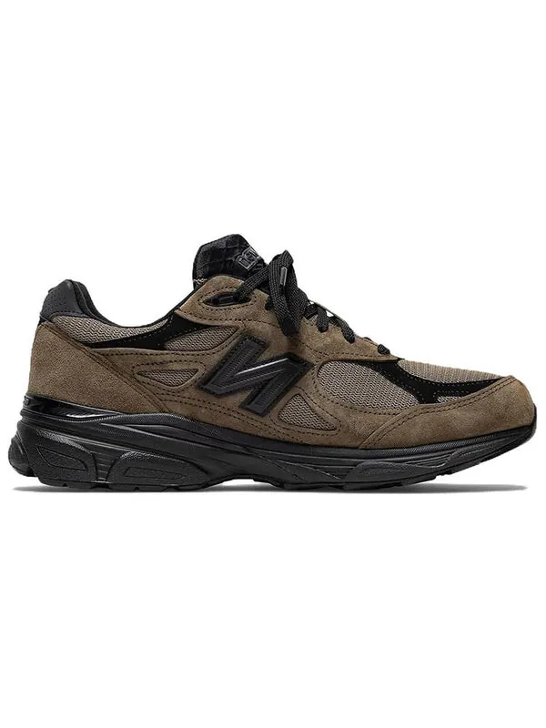 Кроссовки x jjjjound 990v3 сделано в сша New Balance — изображение 2 из 4, коричневый/черный