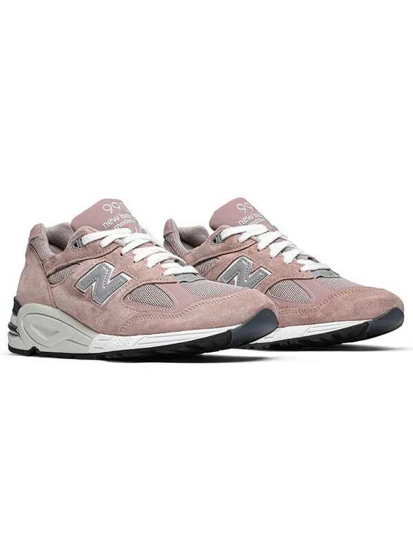 Кроссовки x kith 990v2 сделано в сша New Balance — изображение 3 из 4, розовый