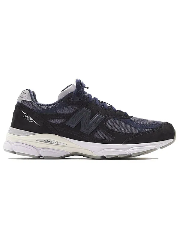Кроссовки x kith 990v3 сделано в сша New Balance — изображение 2 из 4, черный/синий