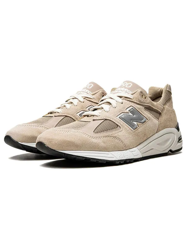 Кроссовки x kith 990v2 сделано в сша New Balance — изображение 3 из 4, коричневый