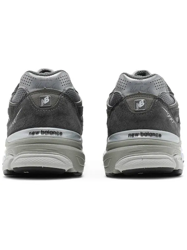 Кроссовки x kith 990v3 сделано в сша New Balance — изображение 4 из 4, темный серый/белый