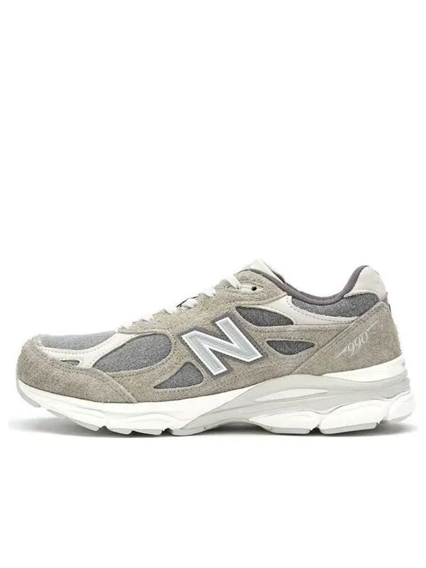 Кроссовки levi's x 990v3 made in usa 'elephant skin' New Balance — изображение 1 из 4, серый