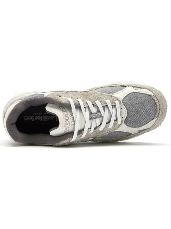 Кроссовки levi's x 990v3 made in usa 'elephant skin' New Balance — изображение 3 из 4, серый