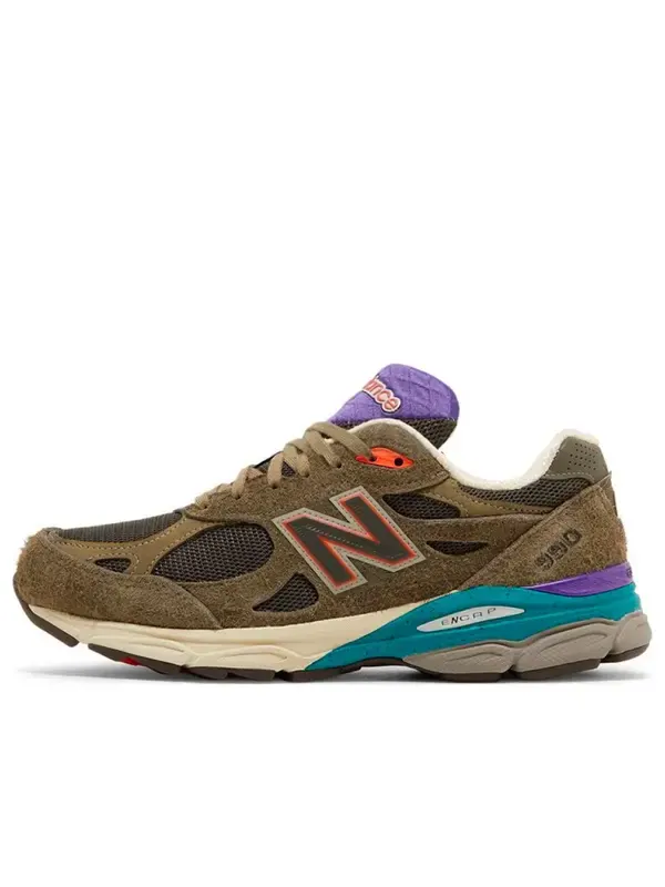 Кроссовки ycmc x 990v3 сделано в сша New Balance — изображение 1 из 4, оливковый зеленый