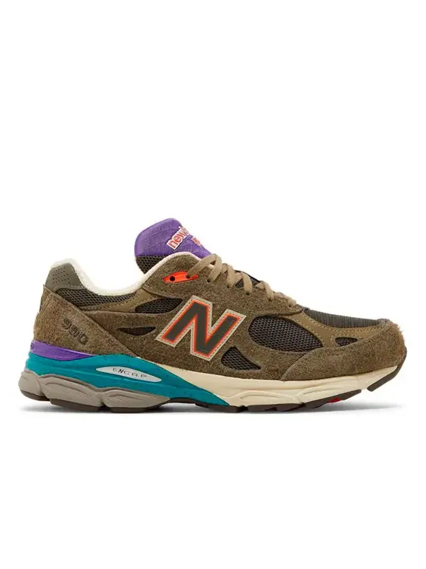 Кроссовки ycmc x 990v3 сделано в сша New Balance — изображение 3 из 4, оливковый зеленый