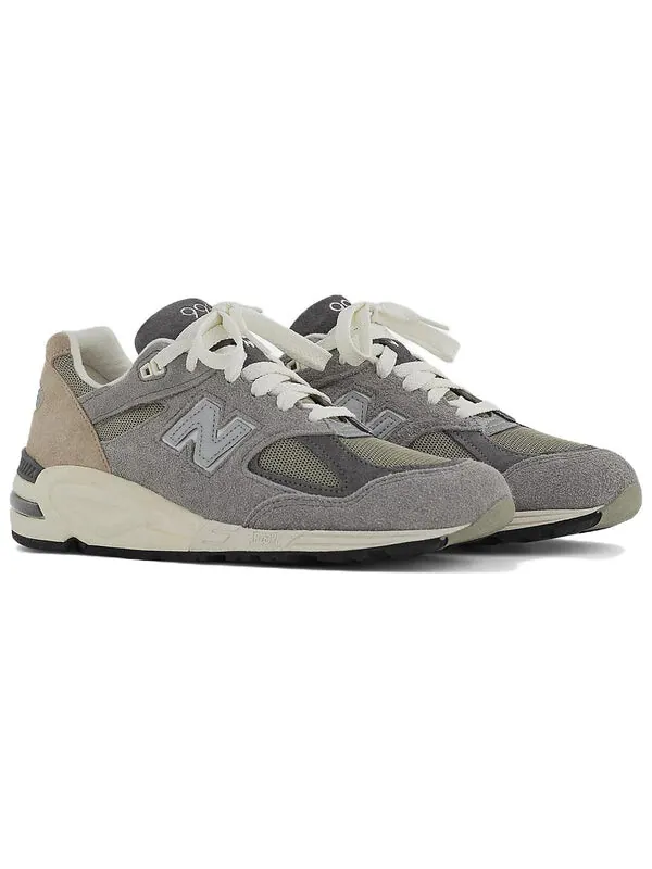 Кроссовки teddy santis x 990v2 made in usa 'marblehead' New Balance — изображение 3 из 4, серый