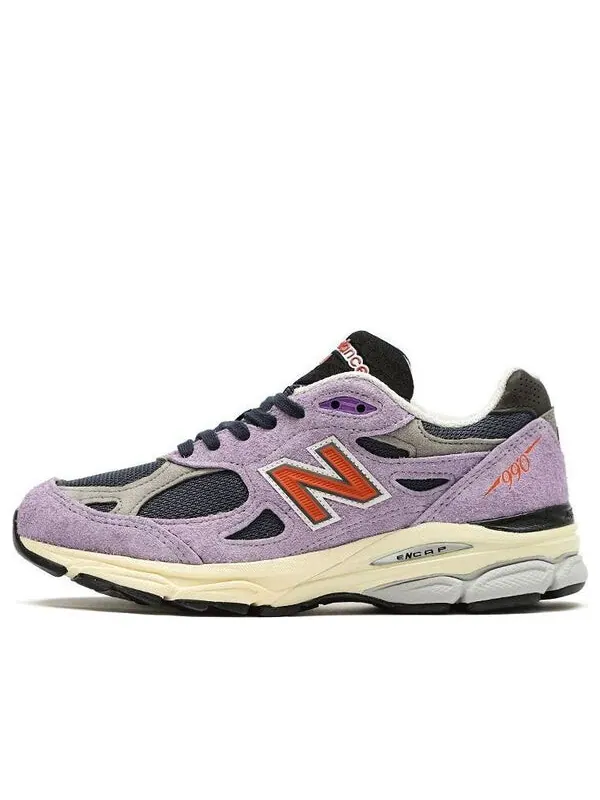 Кроссовки teddy santis x 990v3 made in usa 'raw amethyst' New Balance — изображение 1 из 4, темно-синий