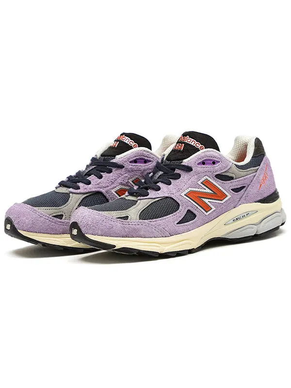 Кроссовки teddy santis x 990v3 made in usa 'raw amethyst' New Balance — изображение 3 из 4, темно-синий