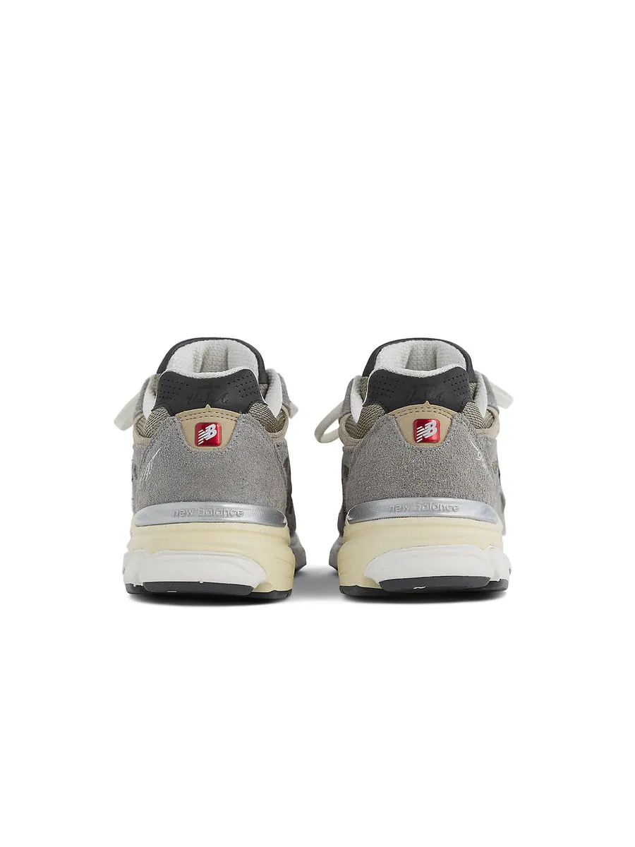Кроссовки New Balance Teddy Santis x 990v3 Made In USA 'Marblehead' — изображение 4 из 5, серый