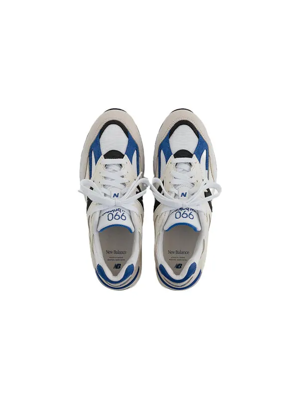Кроссовки teddy santis x 990v2 сделано в сша New Balance — изображение 4 из 4, белый/синий