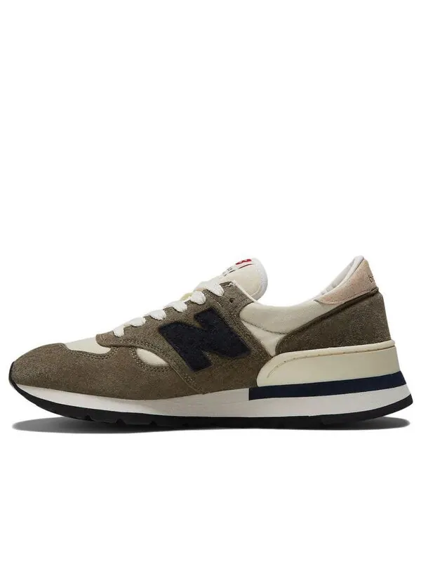 Кроссовки teddy santis x 990v1 сделано в сша New Balance — изображение 2 из 4, коричнево-кремовый