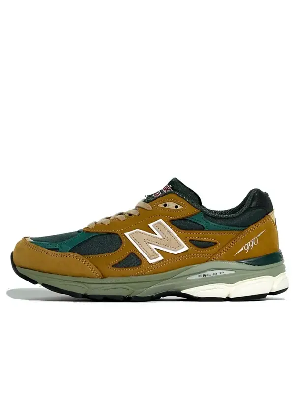 Кроссовки teddy santis x 990v3 сделано в сша New Balance — изображение 1 из 4, коричневый/черный