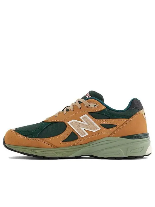Кроссовки teddy santis x 990v3 сделано в сша New Balance — изображение 2 из 4, коричневый/черный