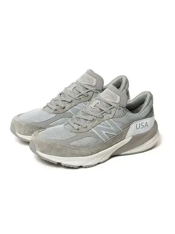 Кроссовки x wtaps 990v6 сделано в сша New Balance — изображение 3 из 4, серый/белый
