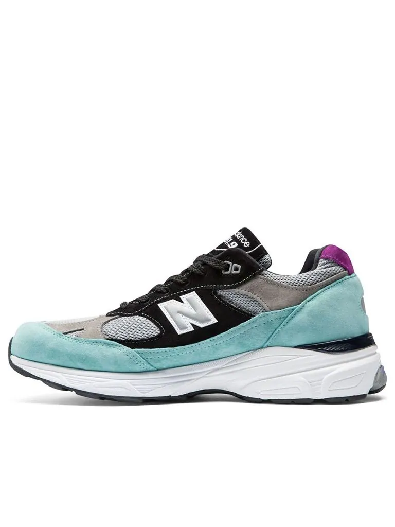 Беговые кроссовки New Balance 991.9 Made in England 'Light Tidepool' — изображение 1 из 4, бирюзовый