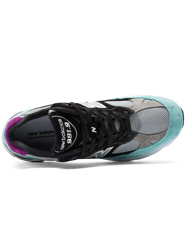 Беговые кроссовки New Balance 991.9 Made in England 'Light Tidepool' — изображение 3 из 4, бирюзовый