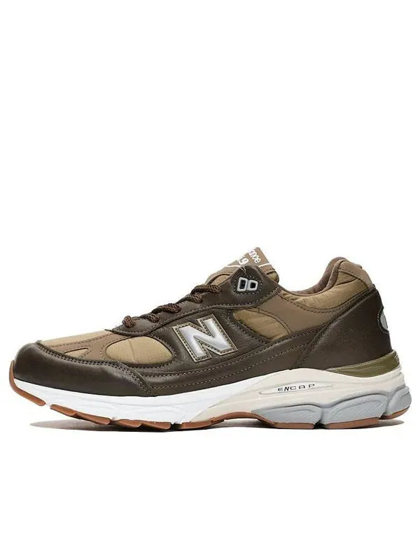 Кроссовки 991.9 сделано в Англии New Balance — изображение 1 из 4, коричневый/белый
