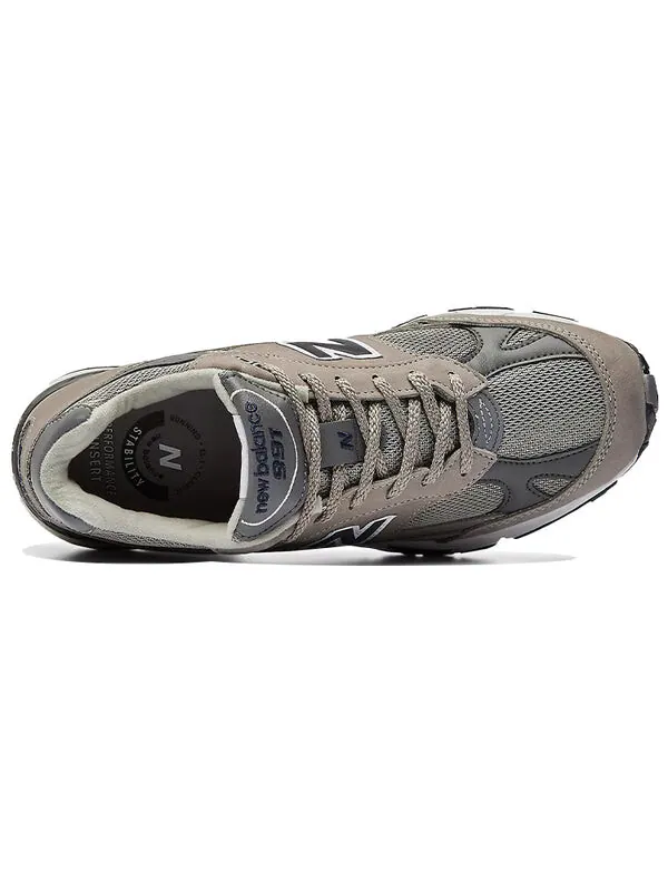 Кроссовки 991 New Balance — изображение 3 из 5, серый/темно-синий