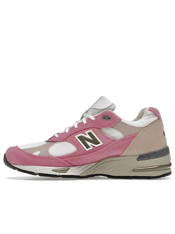 Кроссовки paperboy paris x la mjc x 991 сделано в англии New Balance — изображение 1 из 4, розовый