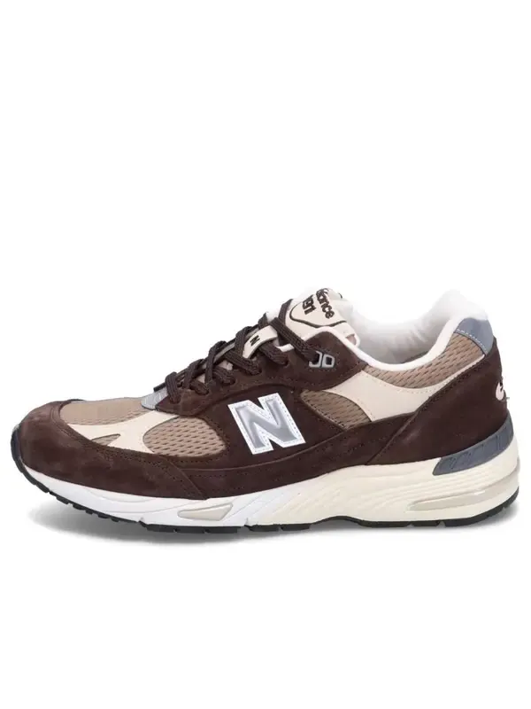 Кроссовки 991 made in england finale pack 'delicioso' New Balance — изображение 1 из 4, серебристый/серый