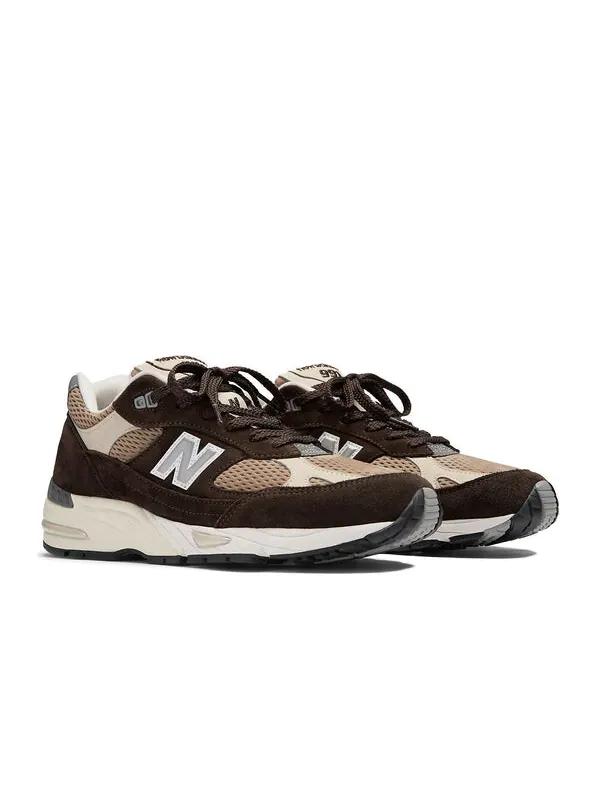 Кроссовки 991 made in england finale pack 'delicioso' New Balance — изображение 3 из 4, серебристый/серый