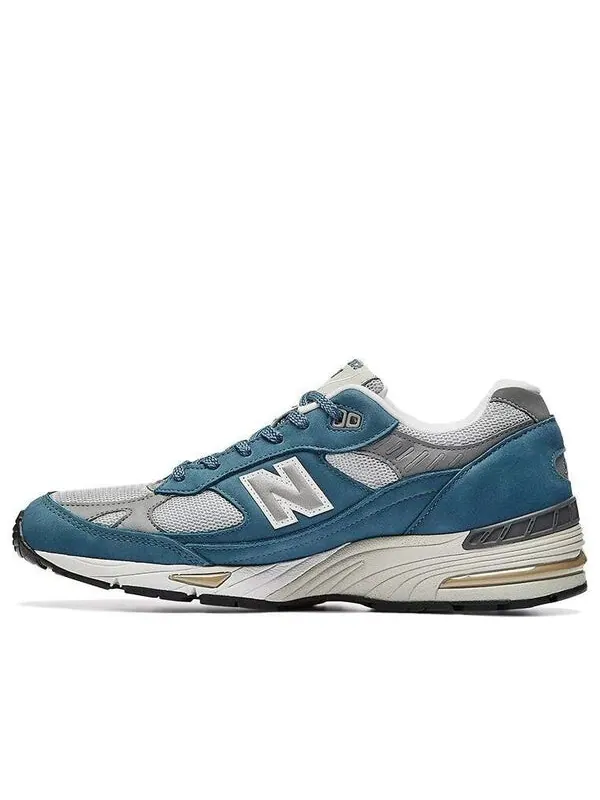 Кроссовки 991 сделано в Англии New Balance — изображение 1 из 4, синий/серый
