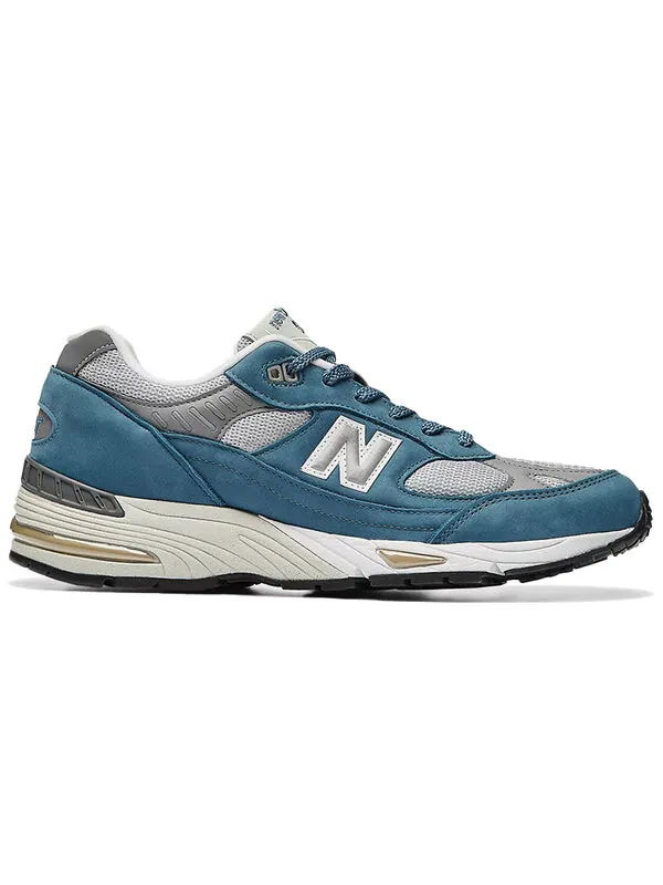 Кроссовки 991 сделано в Англии New Balance — изображение 2 из 4, синий/серый