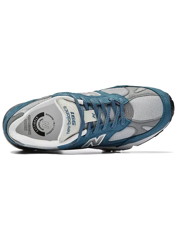 Кроссовки 991 сделано в Англии New Balance — изображение 3 из 4, синий/серый