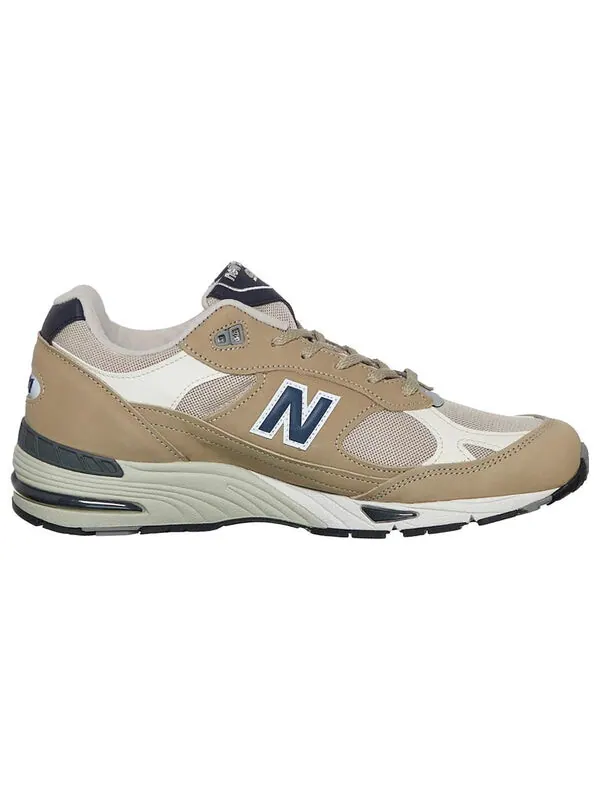 Кроссовки 991 made in england 'elm brown rice' New Balance — изображение 2 из 4, коричневый