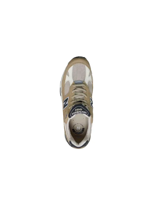 Кроссовки 991 made in england 'elm brown rice' New Balance — изображение 4 из 4, коричневый