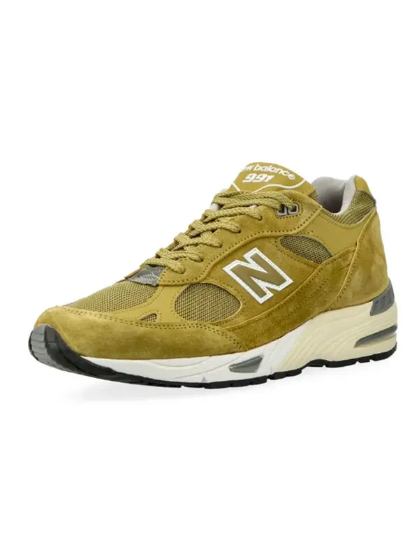 Кроссовки 991 сделано в Англии New Balance — изображение 3 из 4, зеленый