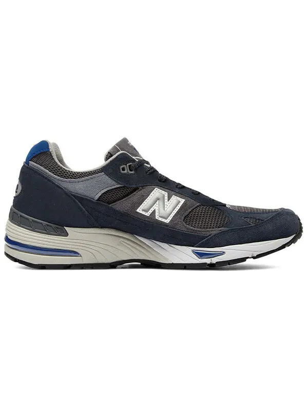 Кроссовки 991 сделано в Англии New Balance — изображение 2 из 4, серый/синий