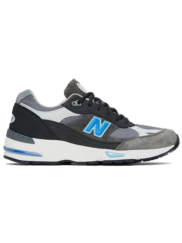 Кроссовки run the boroughs x 991 сделано в англии New Balance — изображение 2 из 4, серый/синий