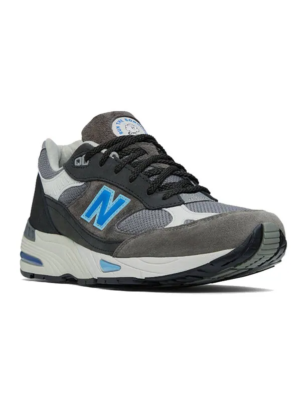 Кроссовки run the boroughs x 991 сделано в англии New Balance — изображение 3 из 4, серый/синий